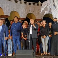 Manuel Rosales inauguró los trabajos de recuperación del Monumento a La Chinita