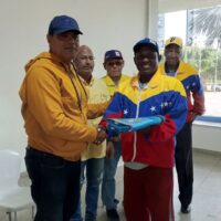 Secretario de Deportes abanderó a la delegación de Zulia que participará en los Nacionales Glorias Deportivas 2023