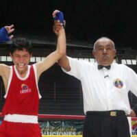 Moisés García se llevó la medalla de oro para el Zulia en la final del Nacional Infantil de Boxeo