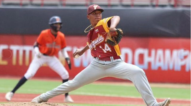 Venezuela cede ante Países Bajos en el Mundial de béisbol U18