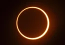 Primeras imágenes del Eclipse anular de sol