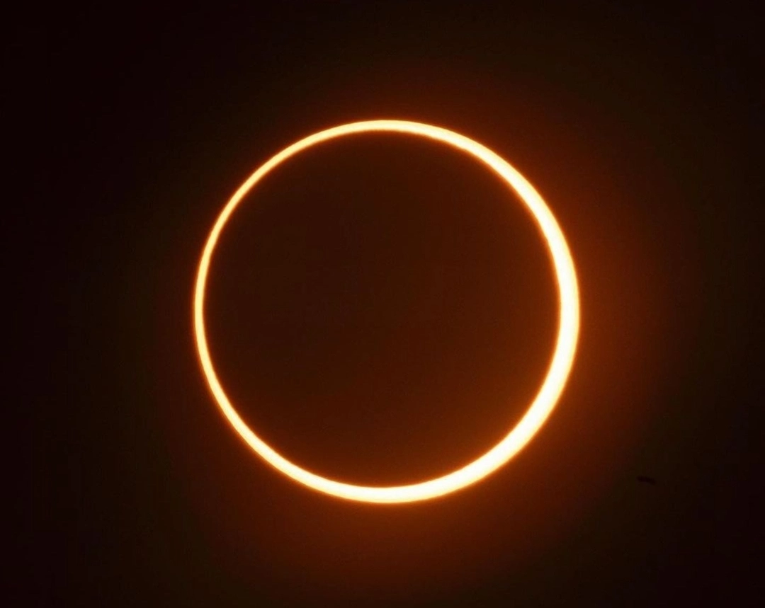 Primeras imágenes del Eclipse anular de sol
