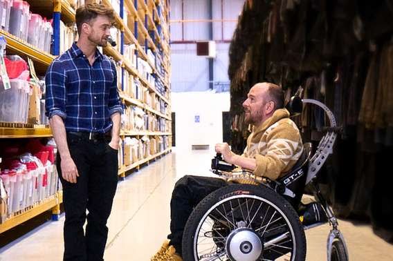Daniel Radcliffe produce el documental sobre el accidente que dejó paralítico a su doble en Harry Potter