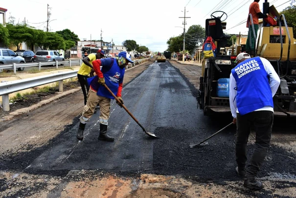 Gobernación del Zulia extiende trabajos de recuperación vial con el Plan de Atención Rápida en San Jacinto