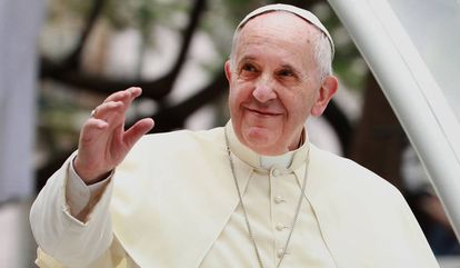 El papa anuncia la publicación de una exhortación sobre Santa Teresita del Niño Jesús