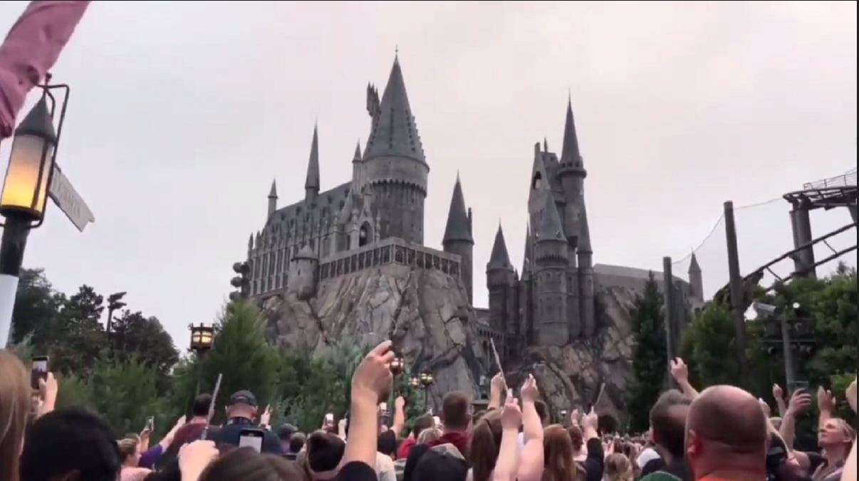 Varitas al cielo: vea la despedida de los fans de Harry Potter a Michael Gambon
