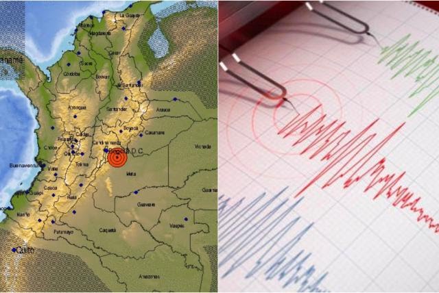 Temblor en Colombia: sismo de magnitud 4.3 sacudió hoy  al Meta