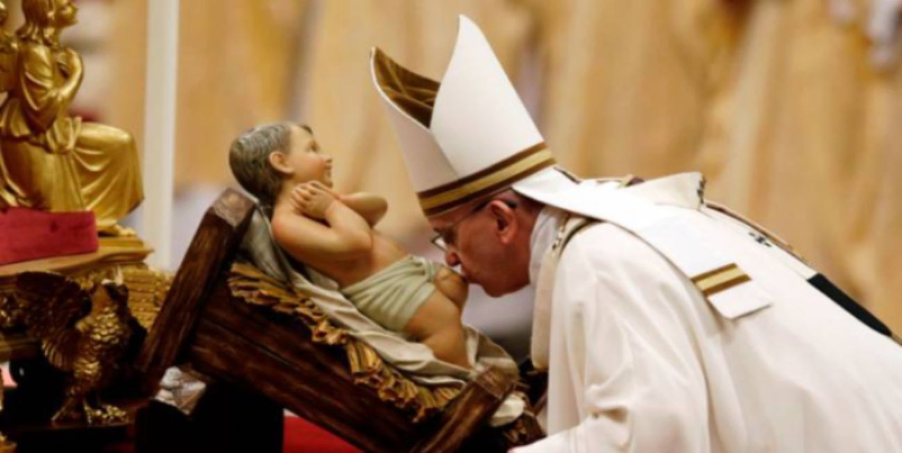 El Papa Francisco pidió no dejar a un lado la esencia de la Navidad