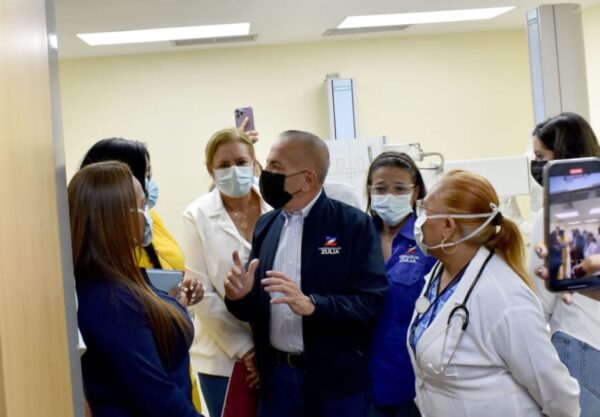 Rosales inauguró trabajos de modernización de la Avenida 32 e inspeccionó obras en el Hospital General de Cabimas