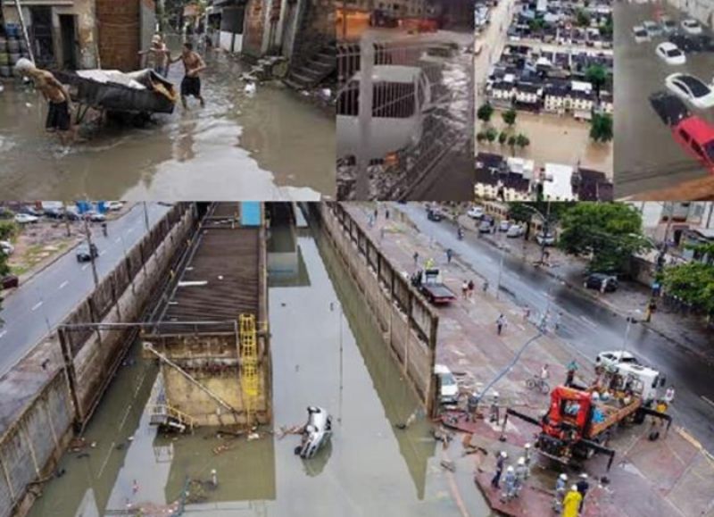 Once muertos dejó fuertes lluvias en Río de Janeiro