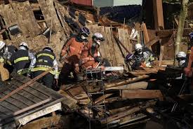 A 126 ascendió la cifra de muertos por el fuerte terremoto en Japón