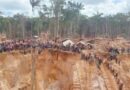 Siguen los trabajos de rescate por parte de los mineros tras derrumbe en Ciudad Bolívar