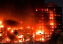 Al menos cuatro muertos y 19 desaparecidos en incendio de edificios en Valencia