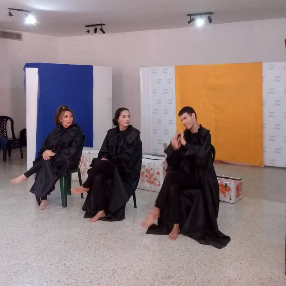 Estudiantes de la Escuela “Inés Laredo” presentaron una muestra teatral