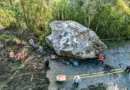Murió una mujer en Colombia tras caerle una roca gigante