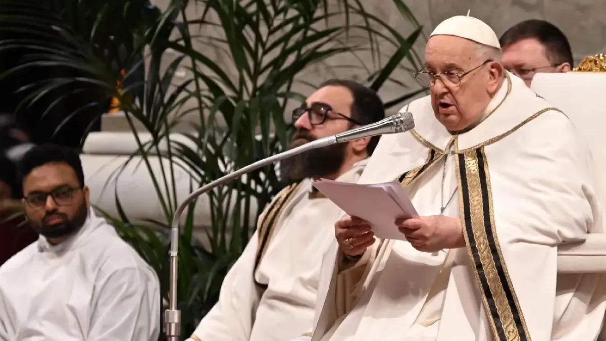 El papa Francisco canoniza a Mama Antula, la primera santa de Argentina