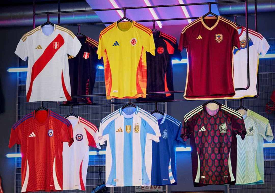 Copa América: Los nuevos diseños en las camisetas de las selecciones que son vestidas por Adidas