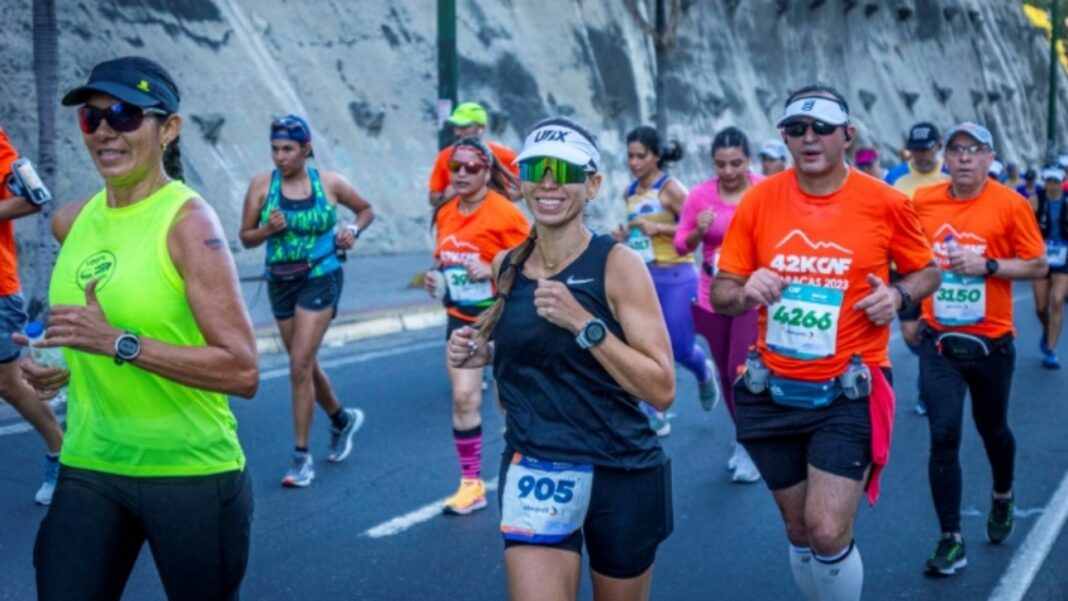 Caracas será tomada este domingo por el maratón CAF, la carrera más importante de Venezuela