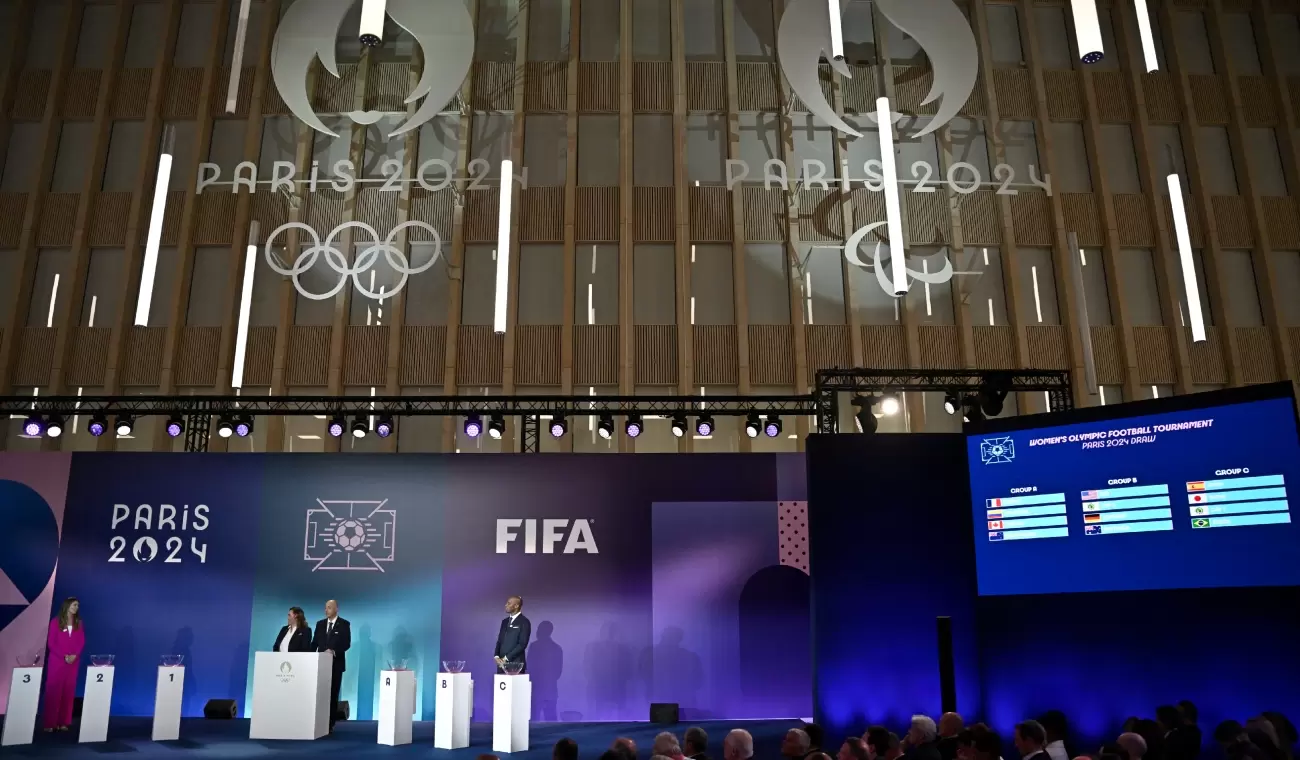 Se sortearon los grupos del fútbol masculino de los Juegos Olimpícos París 2024