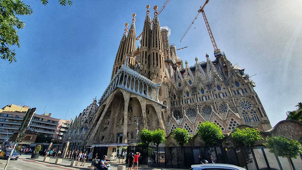 La Sagrada Familia de Barcelona seguirá en obras al menos durante diez años más