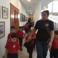 Niños del CEI “Ada Urdaneta” realizaron visita guiada en la Secretaría de Cultura