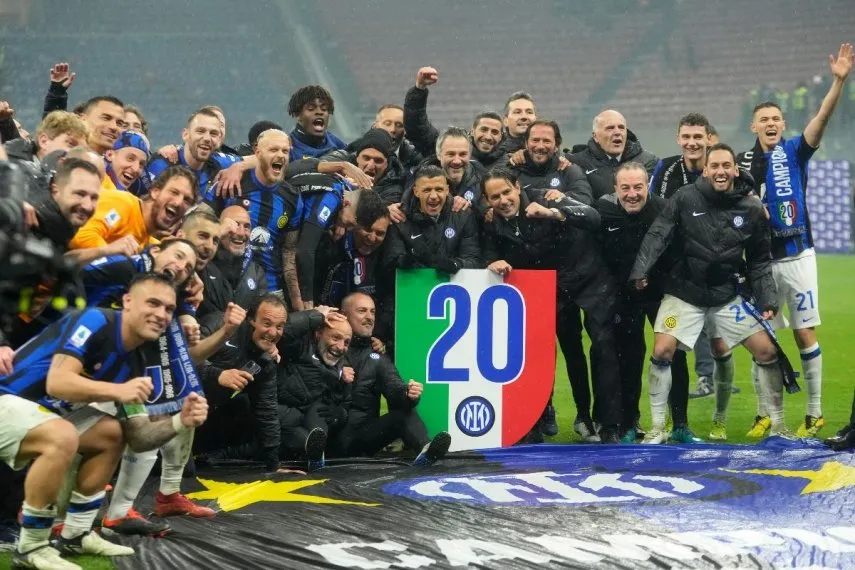 Inter de Milán celebra el título de la Serie A con victoria sobre Torino