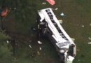 Choque de bus y una camioneta en Florida deja ocho muertos