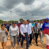 Rosales inicia trabajos de construcción, modernización y recuperación del Complejo Deportivo Cultural “Simón Bolivar”