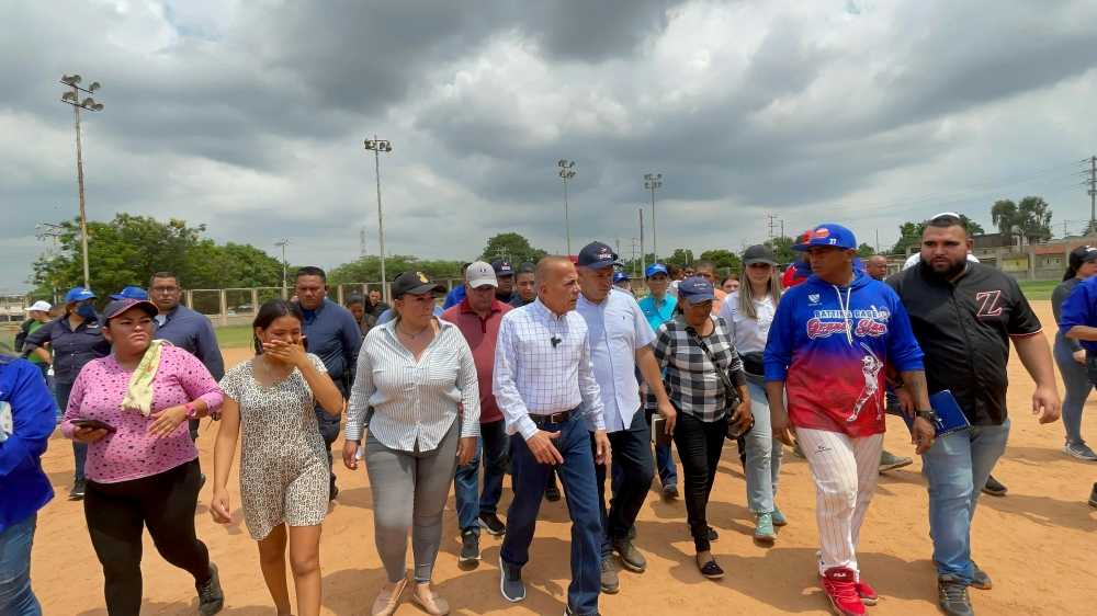 Rosales inicia trabajos de construcción, modernización y recuperación del Complejo Deportivo Cultural “Simón Bolivar”