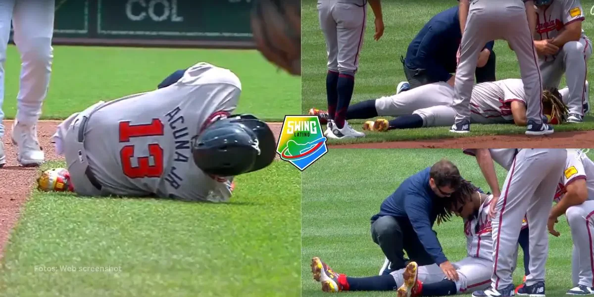 Ronald Acuña sufre un desgarre de rodilla y perderá el resto del 2024