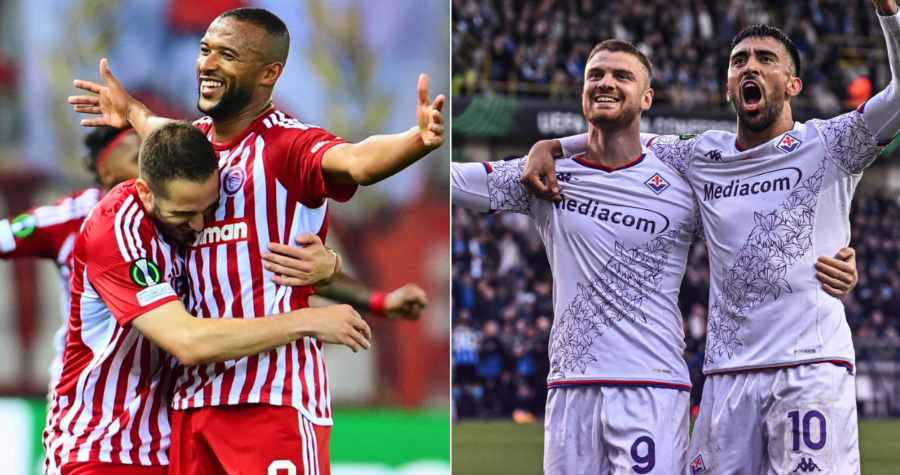 Olympiacos y Fiorentina jugarán la final de la Conference League