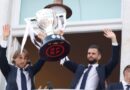 Real Madrid recibe el trofeo de LaLiga y celebra su título 36 en Cibeles