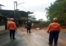 Fuertes lluvias en San Cristóbal dejó cuatro viviendas afectadas y deslizamiento de tierra