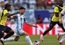 Argentina le ganó a Ecuador en la previa de la Copa América