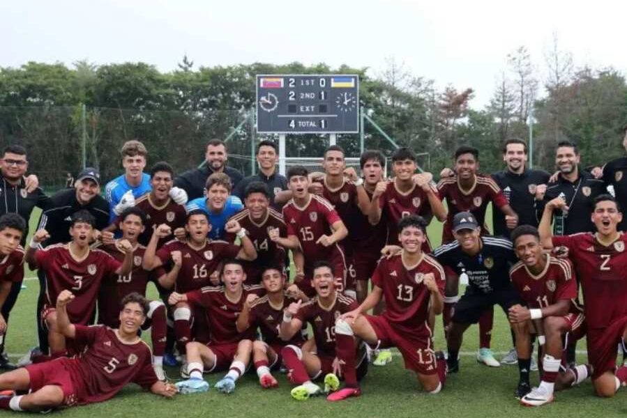 Vinotinto Sub 17 quedó subcampeón del Dreams Cup