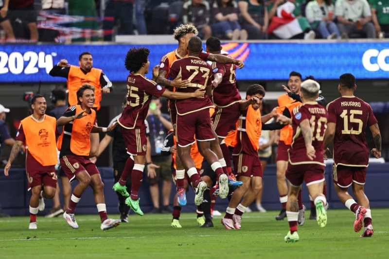 La Vinotinto le gana a México con gol de Rondón y clasifica a Cuartos de Final