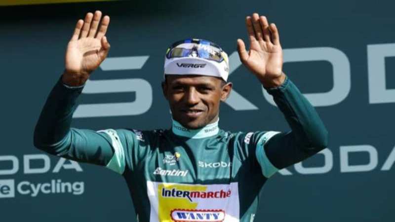 Biniam Girmay hace historia en el Tour de Francia