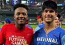 Los zulianos Ethan Salas y Jaison Chourio disfrutaron el juego de las Estrellas del Futuro