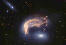 El Telescopio James Webb capturó la fusión de las galaxias “Penguin” y “Egg”