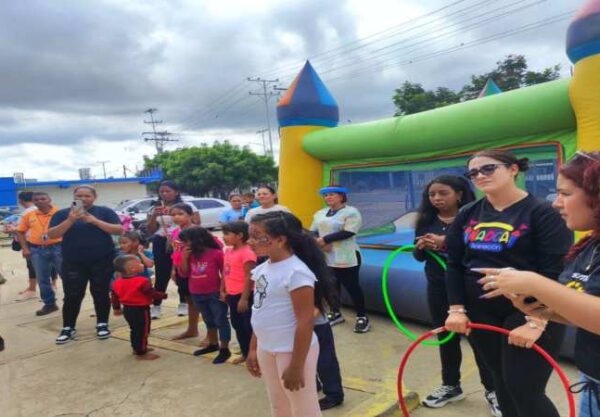 Gobernación del Zulia realiza actividad para celebrar el Día del Niño junto a su Red Ambulatoria