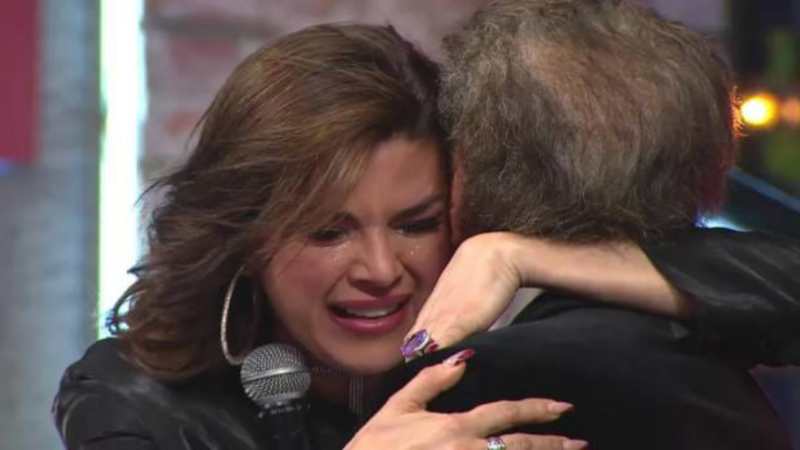 Alicia Machado y “El Puma” se reconcilian en Top Chef VIP