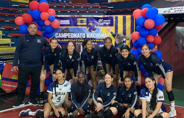 Voleibol femenino zuliano destacó en el Clasificatorio para los Juegos Deportivos Nacionales Juveniles