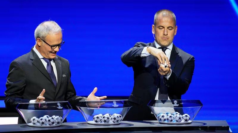 El sorteo de la nueva Champions League será realizado por un ‘software’