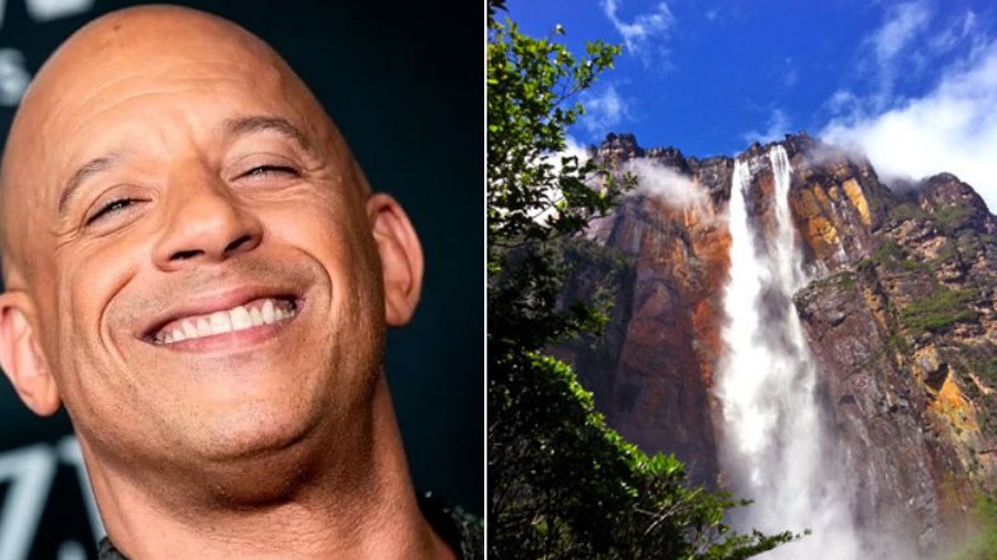 Vin Diesel confesó nuevamente su deseo de conocer el Salto Ángel