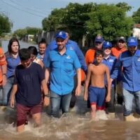 El gobierno regional se despliega en Barranquitas para atender la emergencia por las inundaciones