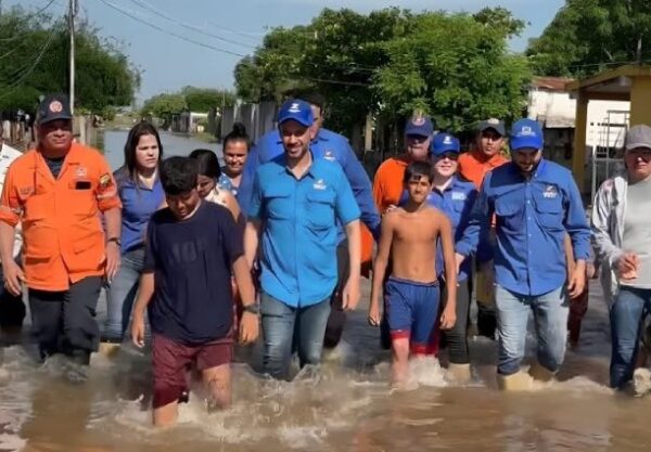 El gobierno regional se despliega en Barranquitas para atender la emergencia por las inundaciones