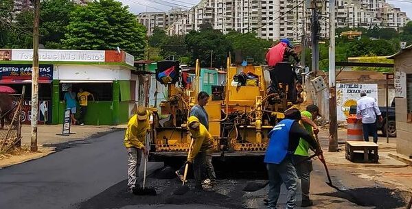 El Plan de Respuesta Inmediata ejecuta reasfaltado en la avenida Universidad de Maracaibo