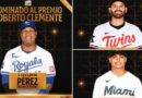 Tres venezolanos nominados al premio Roberto Clemente