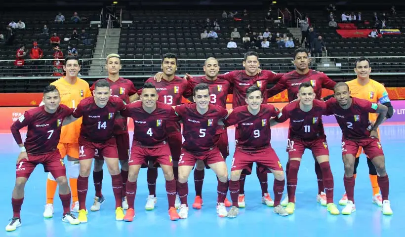 Vinotinto Futsal lista para el CONMEBOL Evolución