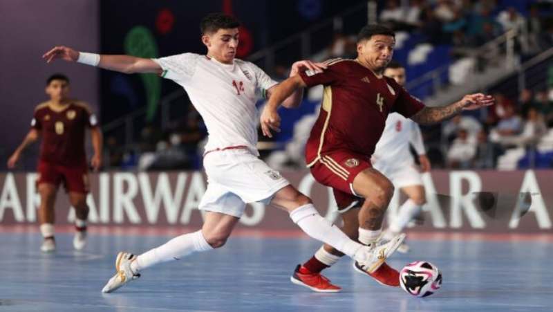 Irán golea por 7-1 a Venezuela, que deja dudas en el inicio del Mundial de Futsal 2024